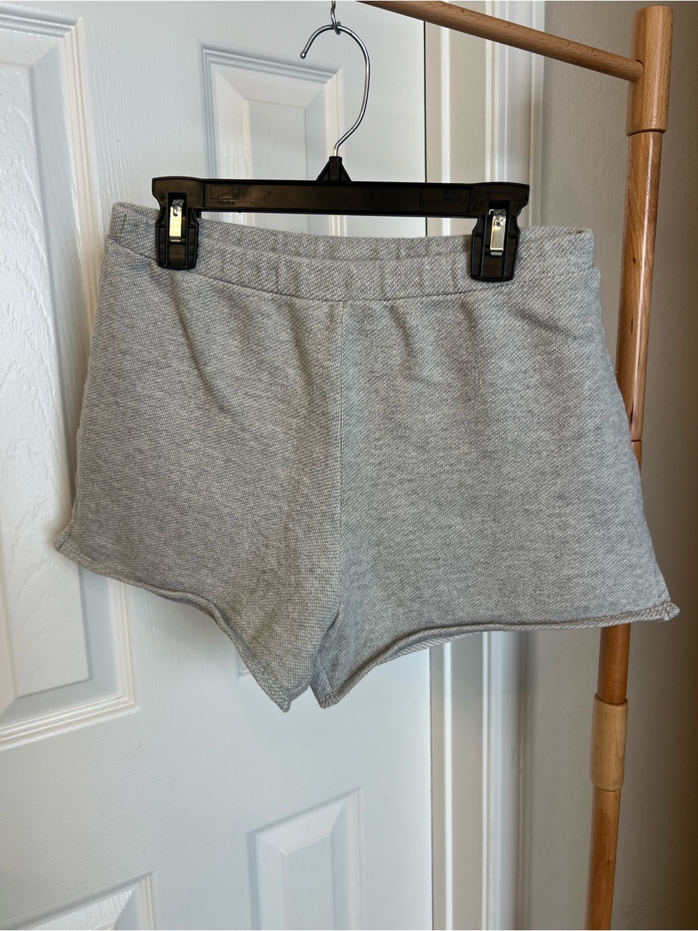 Madewell Heather Gray Knit Lounge Shorts